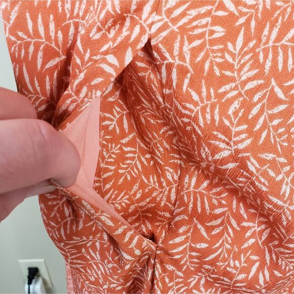 Joie Womens L Hacinthia Lined Asymmetrical Mix Sleeve Silk Dress New - Picture 12 of 15